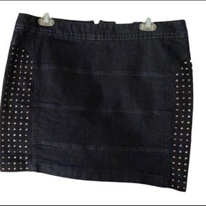 Candies Jean Skirt 13 Studded Moto